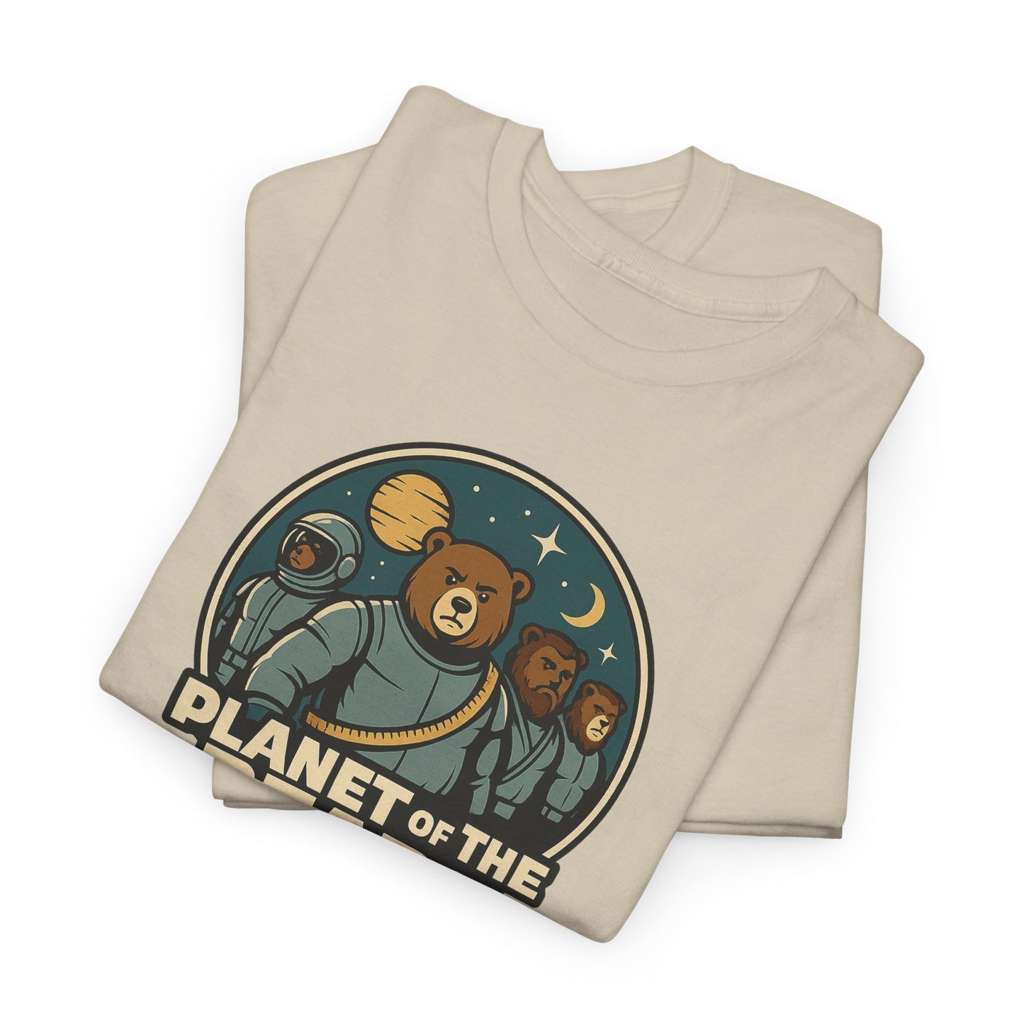 Planet of the Bears T-Shirt – Retro Sci-Fi Gay Bear Graphic Tee