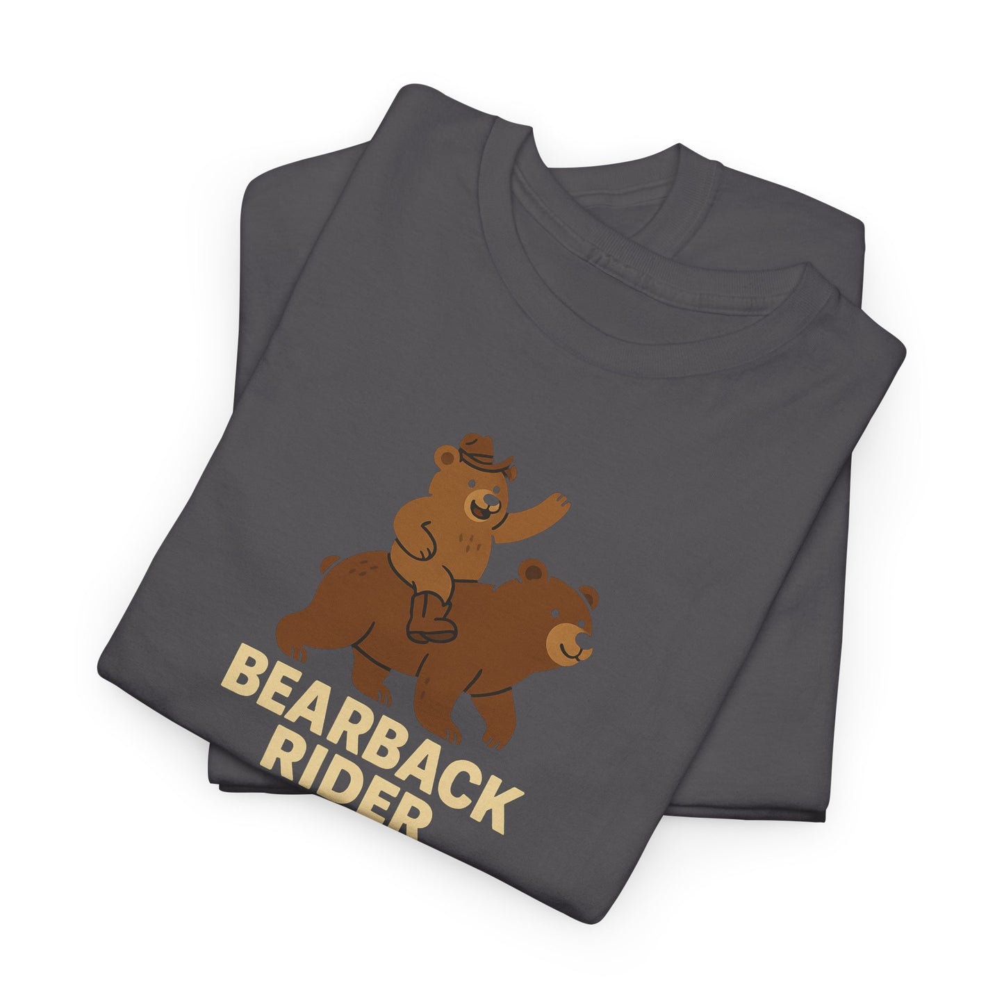 Bearback Rider T-Shirt – Funny Cowboy Bear Gay Bear Design