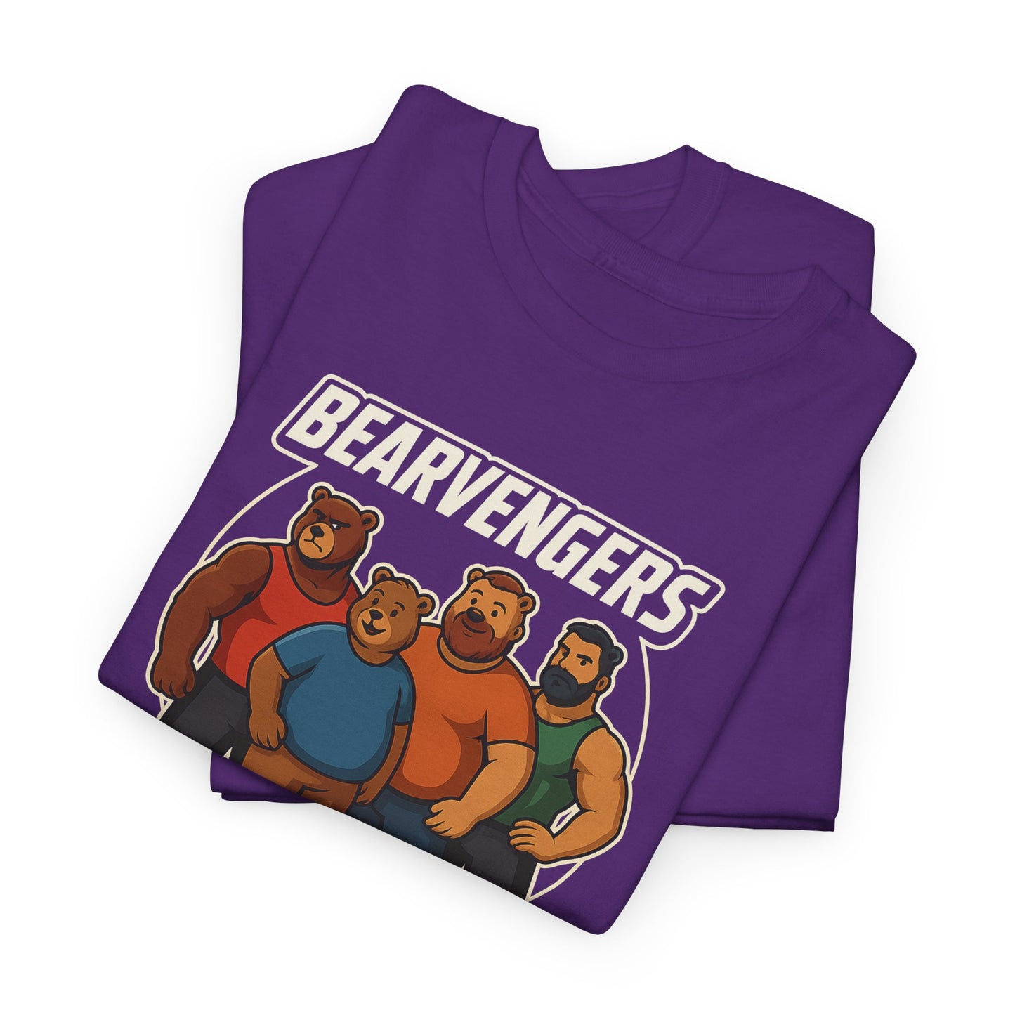 Bearvengers T-Shirt – Comic Style Gay Bear Superhero Tee