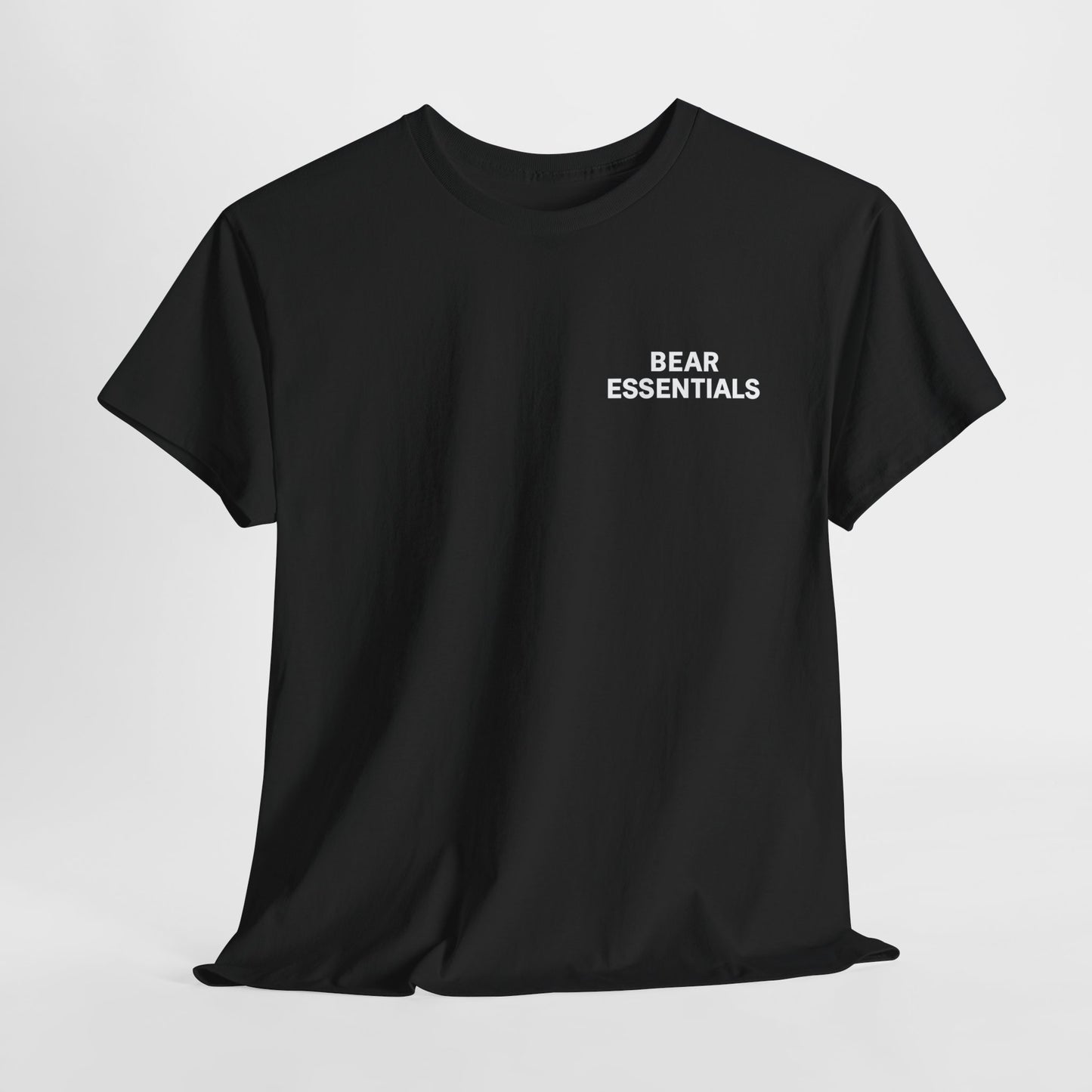 Bear Essentials T-Shirt | Gay Bear Pride Tee | LGBTQ+ Casual Streetwear