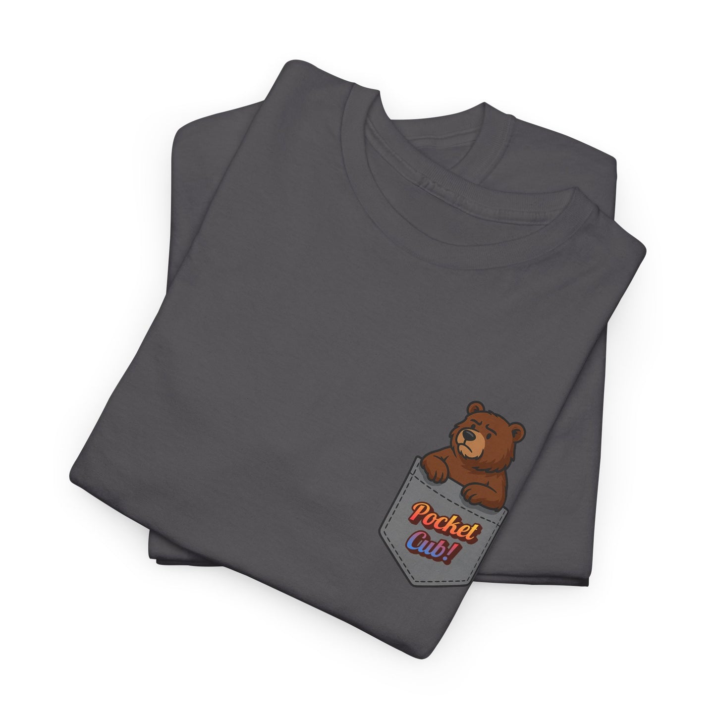 Pocket Cub T-Shirt | Gay Bear Pride Pocket Graphic Tee for Cubs & Bears