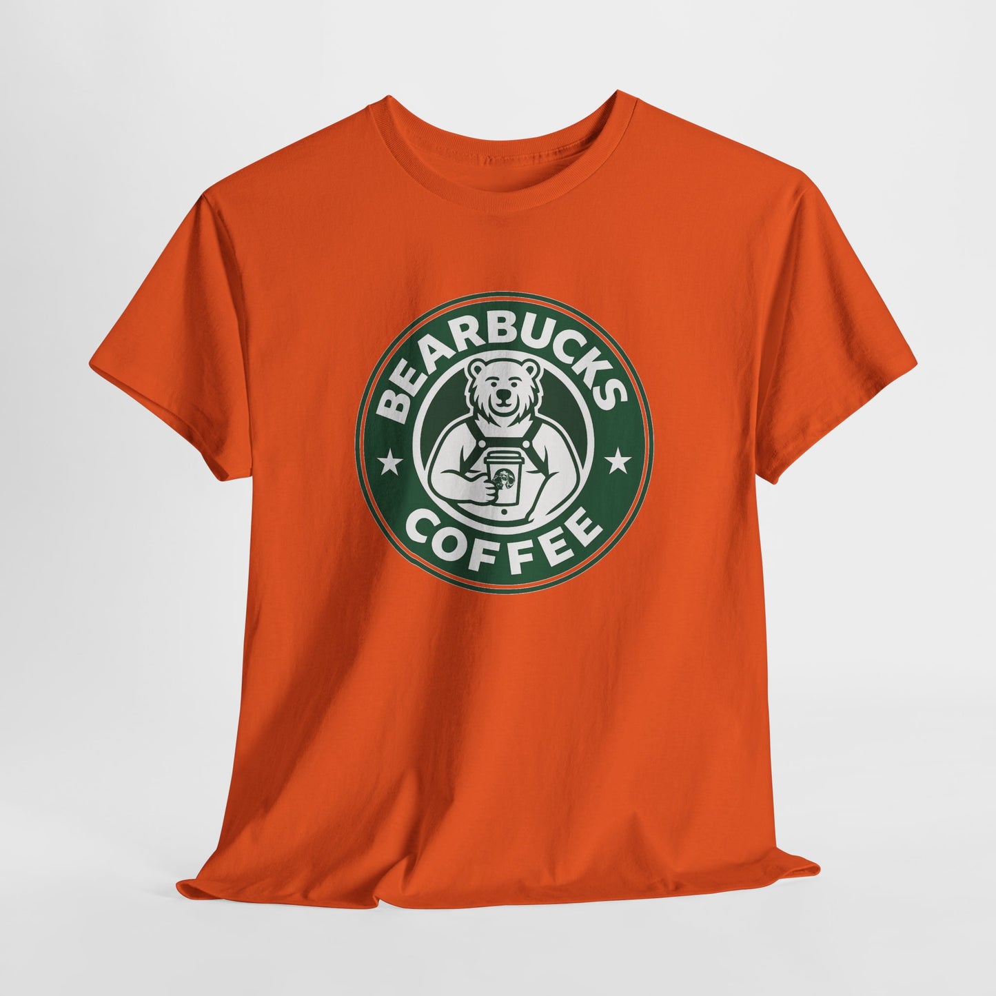 Bearbucks Coffee T-Shirt – Funny Gay Bear Starbucks Parody Tee