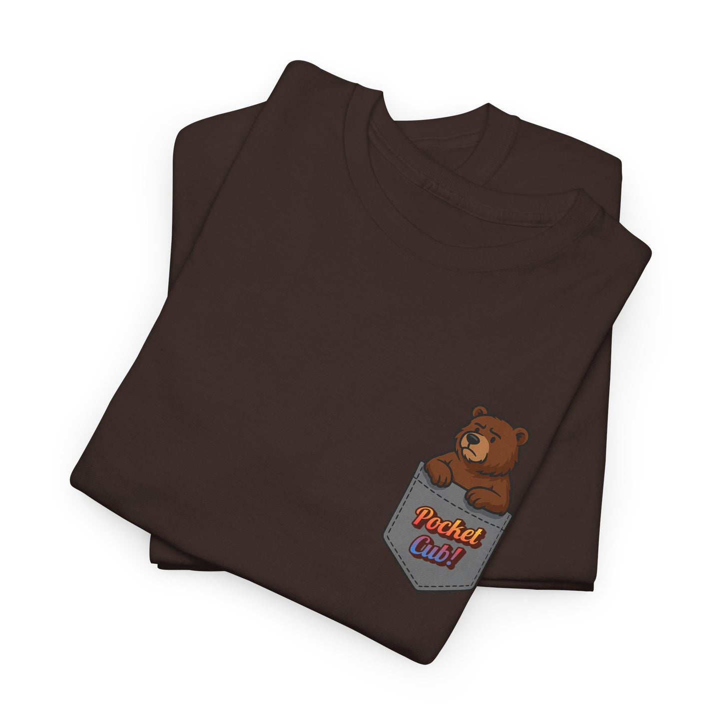 Pocket Cub T-Shirt | Gay Bear Pride Pocket Graphic Tee for Cubs & Bears