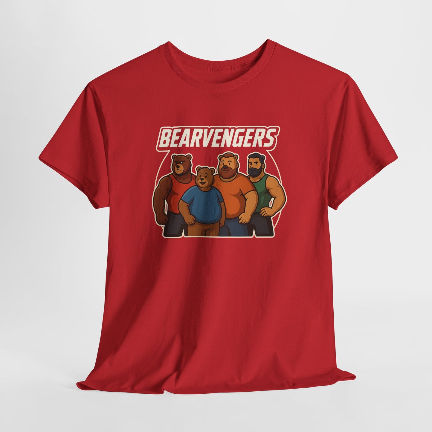Bearvengers T-Shirt – Comic Style Gay Bear Superhero Tee