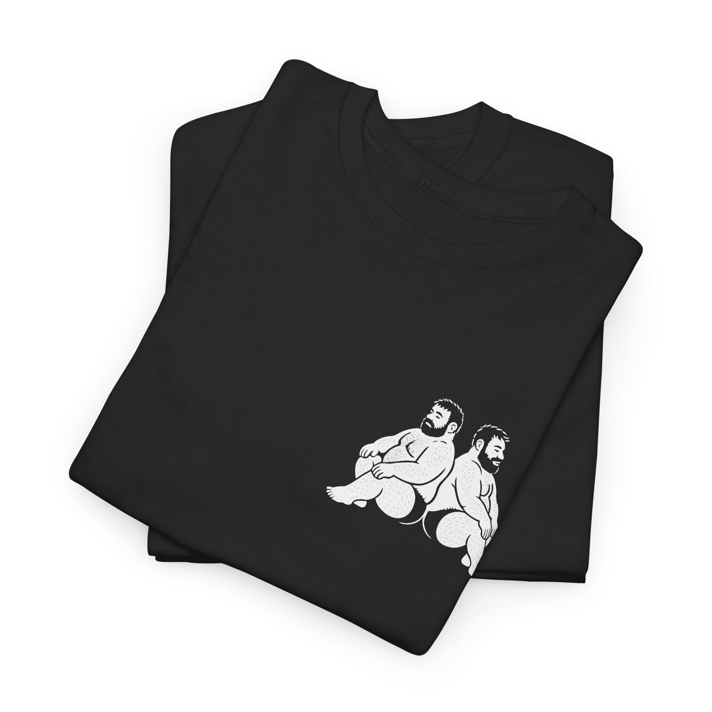 Chubby Bear Back-to-Back Tee – Gay Bear Pride Graphic Shirt