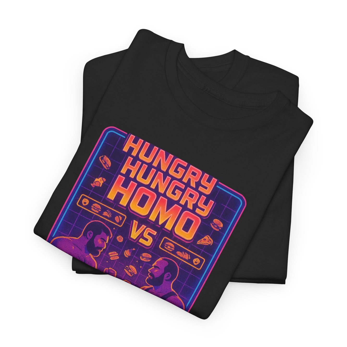 Hungry Hungry Homo Retro Arcade T-Shirt