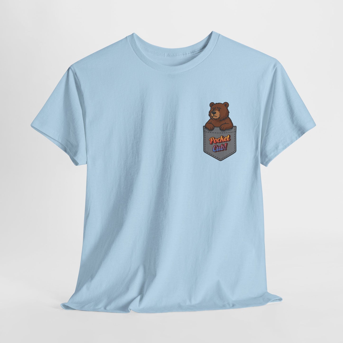 Pocket Cub T-Shirt | Gay Bear Pride Pocket Graphic Tee for Cubs & Bears