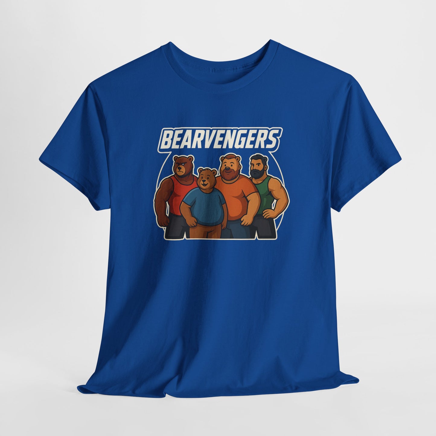 Bearvengers T-Shirt – Comic Style Gay Bear Superhero Tee