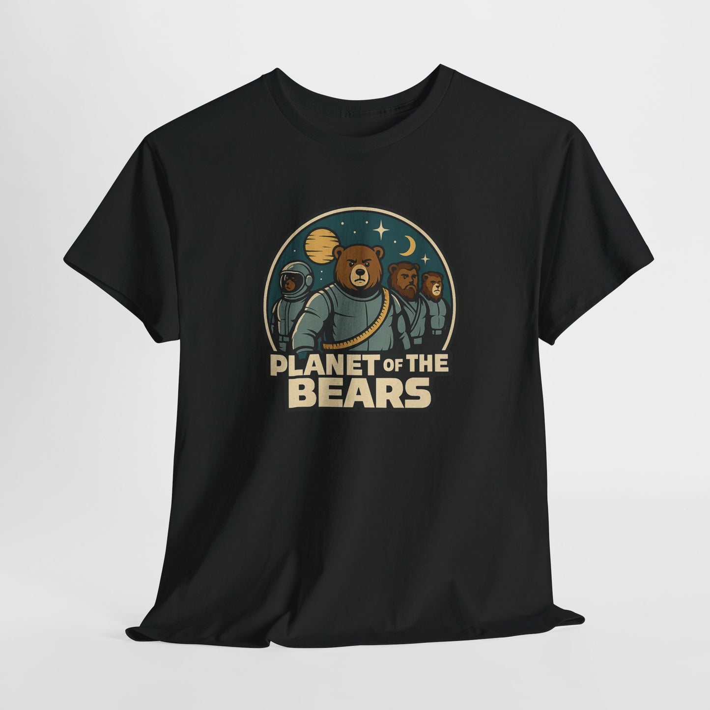 Planet of the Bears T-Shirt – Retro Sci-Fi Gay Bear Graphic Tee