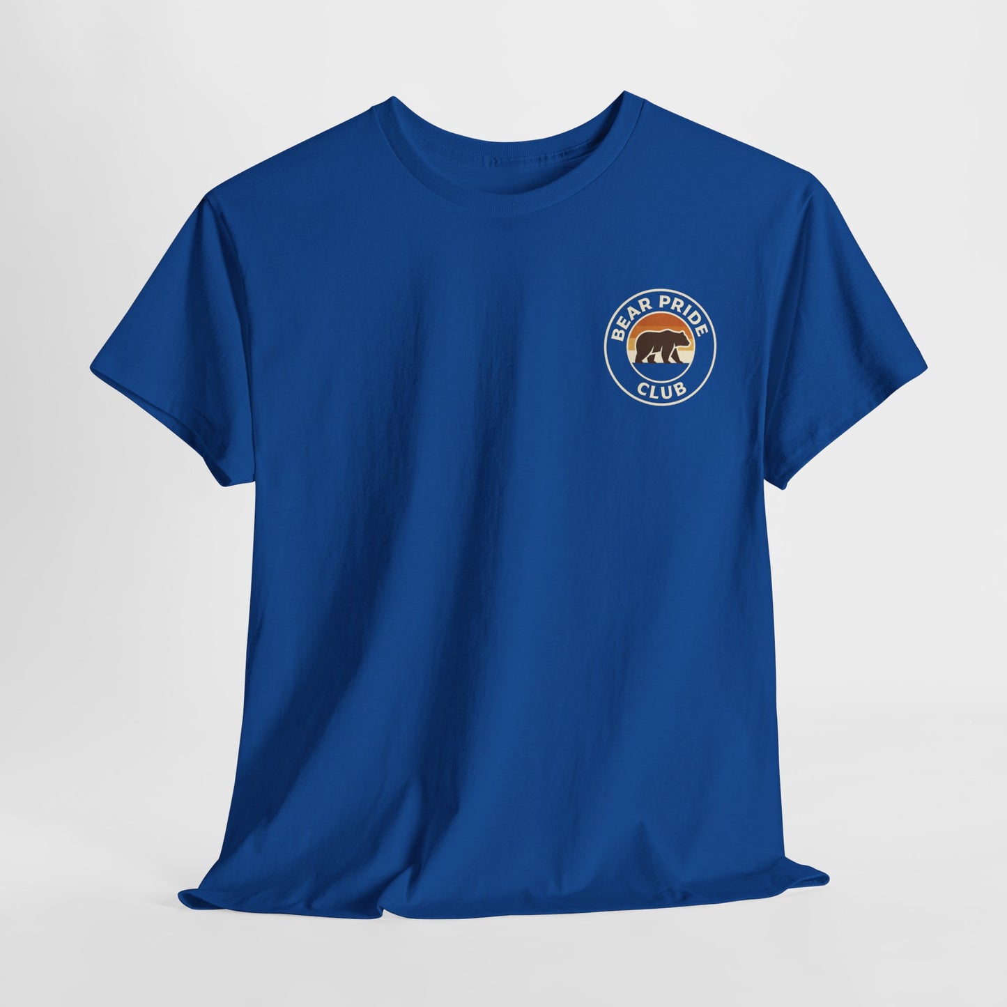 Bear Pride Club Retro Badge T-Shirt β Gay Bear Community Logo Tee