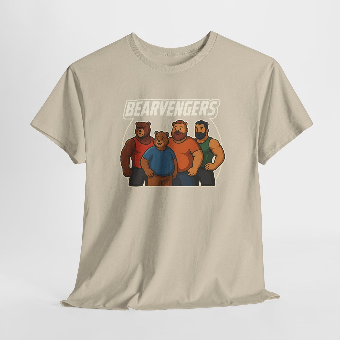 Bearvengers T-Shirt – Comic Style Gay Bear Superhero Tee