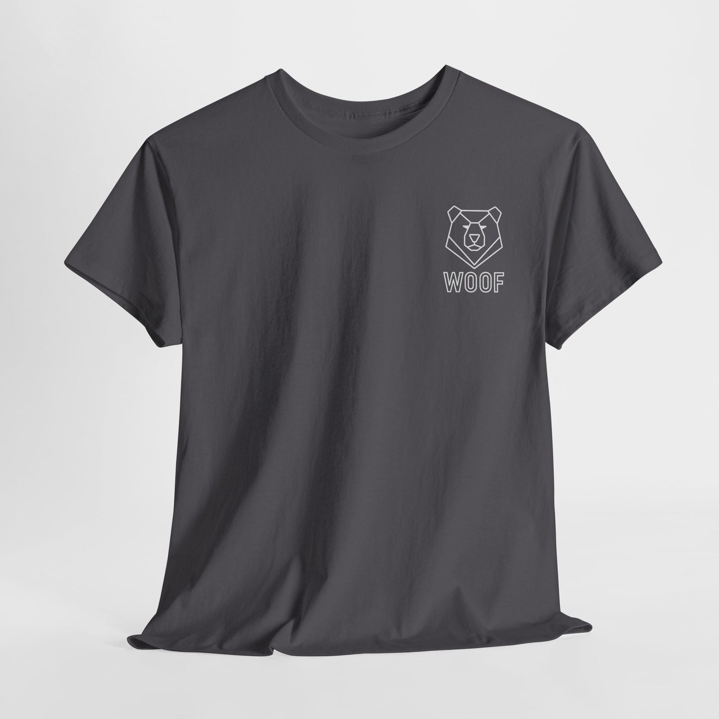Geometric Bear Head T-Shirt – Minimalist Modern Streetwear Tee