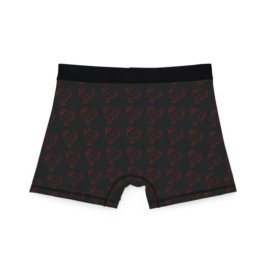 Cocky Christmas Boxer Briefs – Festive Rooster Edition