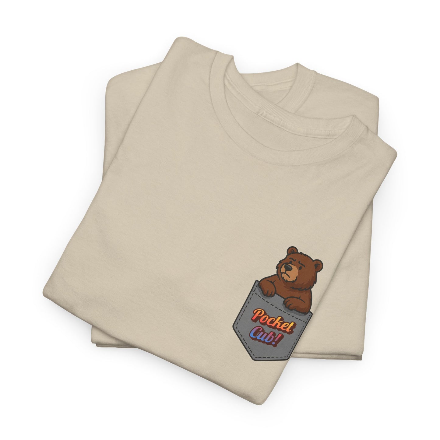 Pocket Cub T-Shirt | Gay Bear Pride Pocket Graphic Tee for Cubs & Bears