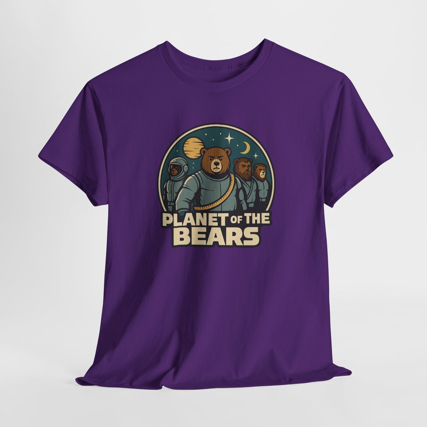 Planet of the Bears T-Shirt – Retro Sci-Fi Gay Bear Graphic Tee