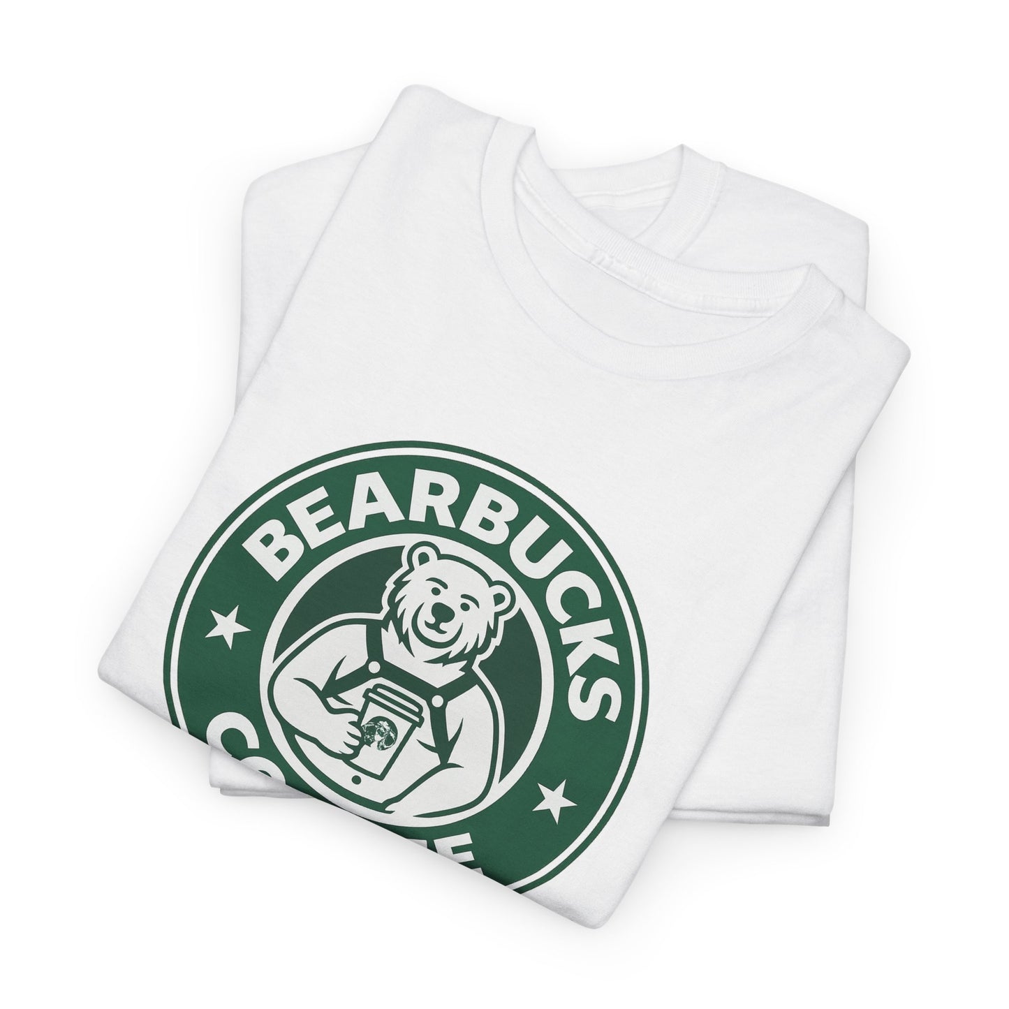 Bearbucks Coffee T-Shirt – Funny Gay Bear Starbucks Parody Tee