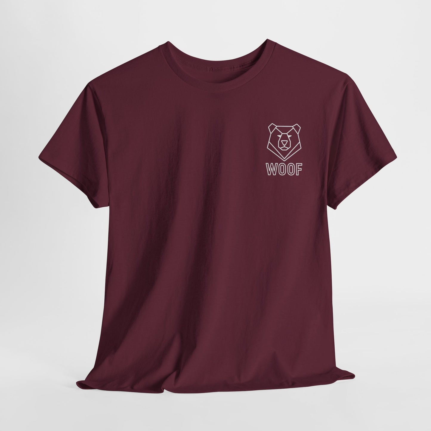 Geometric Bear Head T-Shirt – Minimalist Modern Streetwear Tee