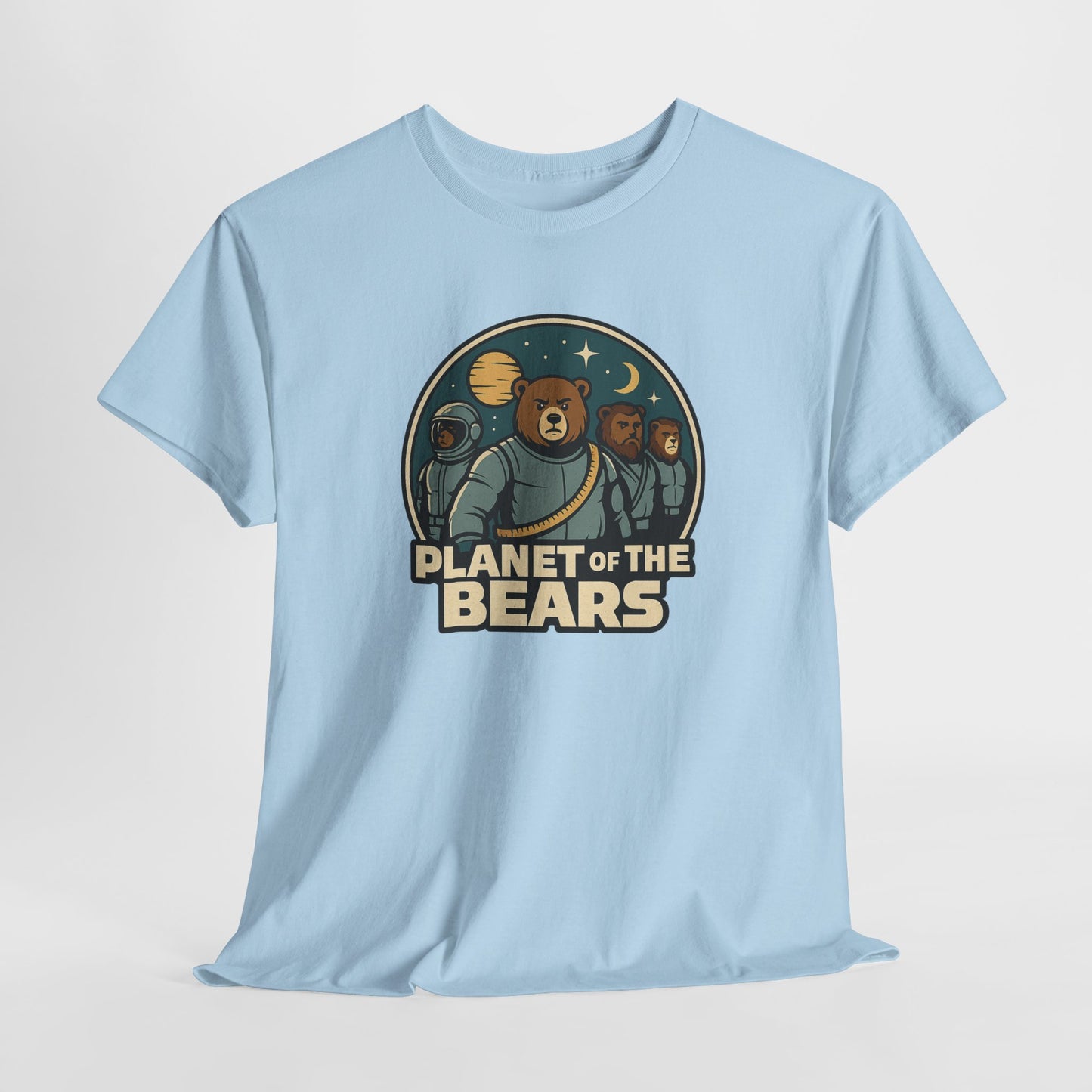 Planet of the Bears T-Shirt – Retro Sci-Fi Gay Bear Graphic Tee