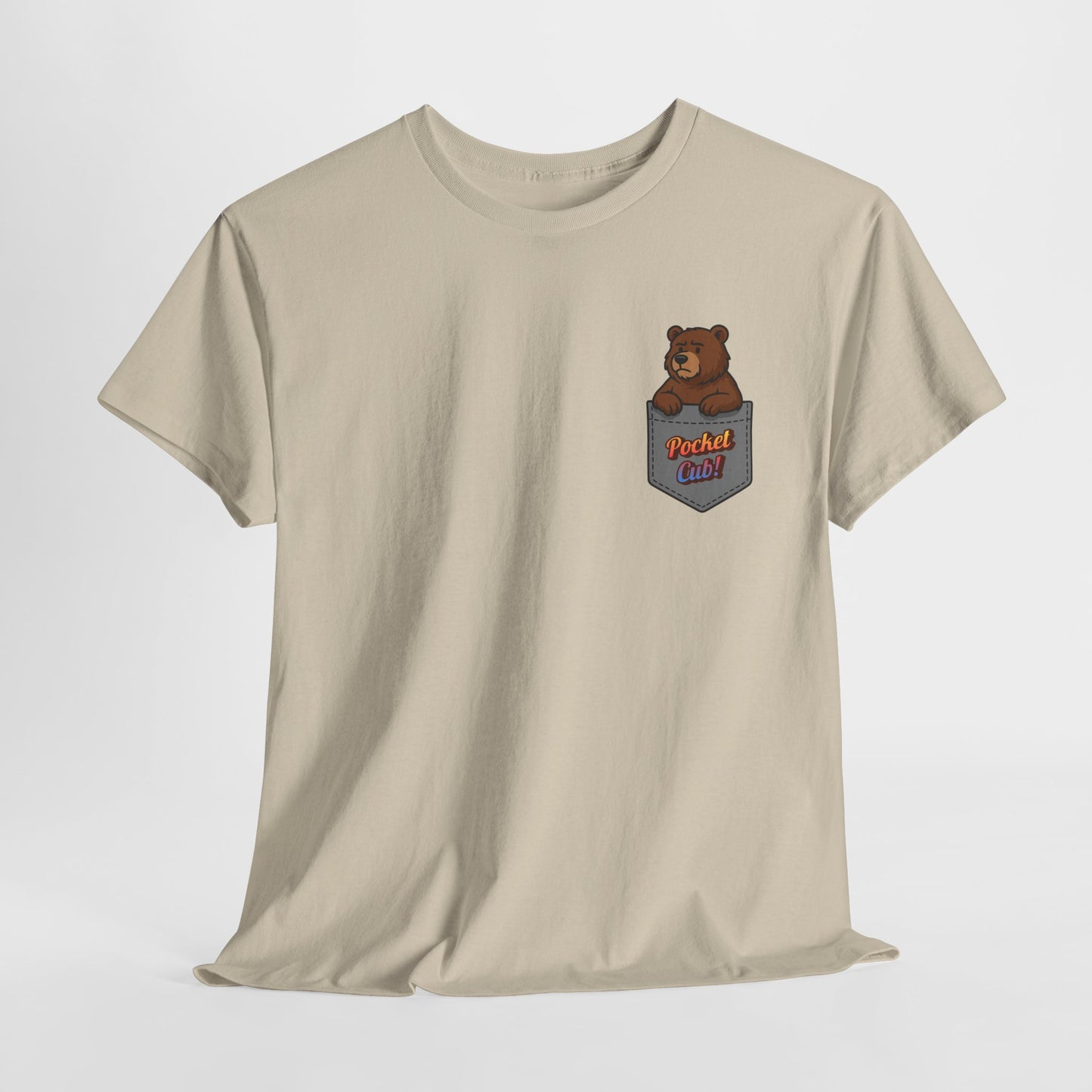 Pocket Cub T-Shirt | Gay Bear Pride Pocket Graphic Tee for Cubs & Bears