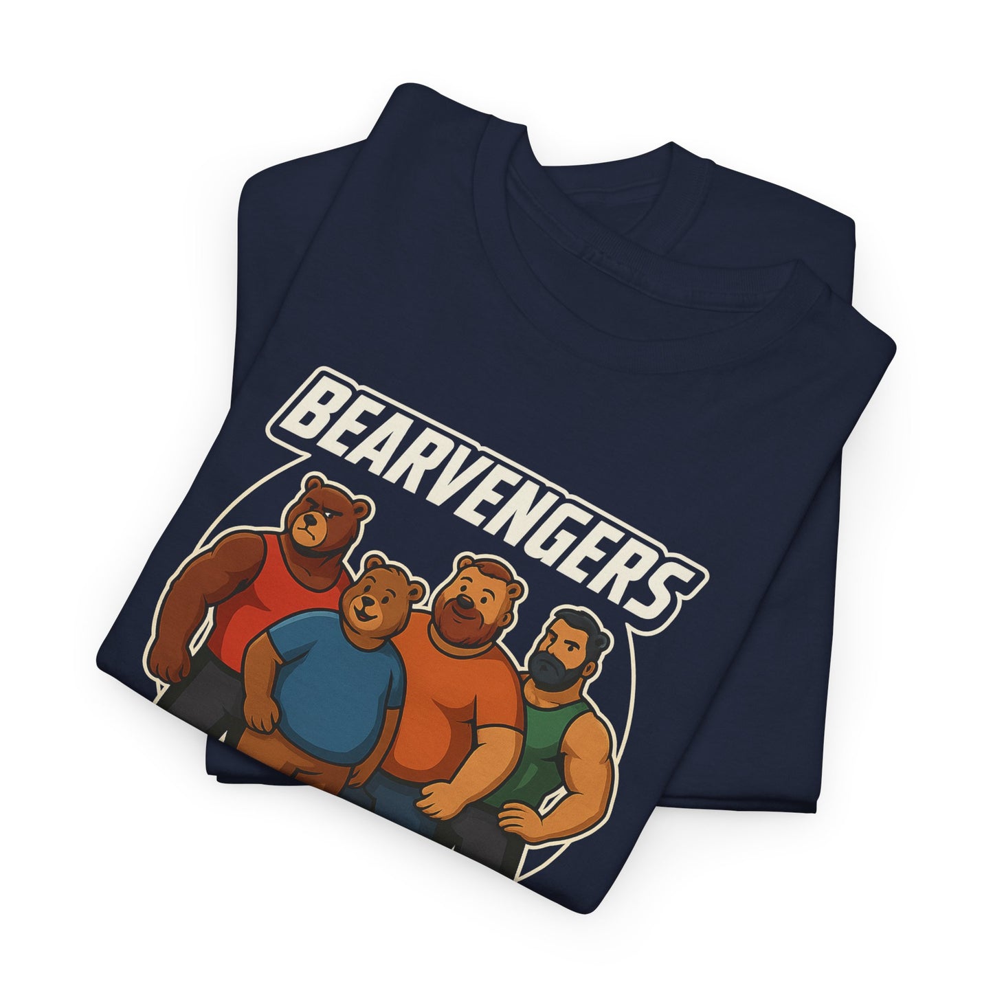 Bearvengers T-Shirt – Comic Style Gay Bear Superhero Tee