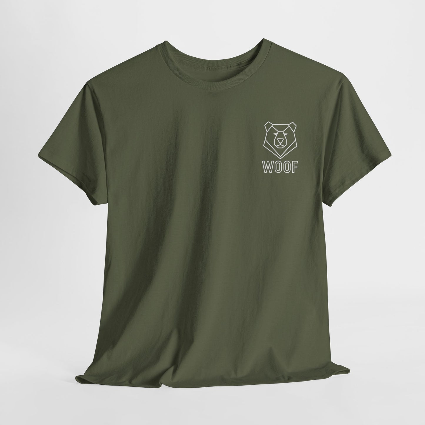 Geometric Bear Head T-Shirt – Minimalist Modern Streetwear Tee
