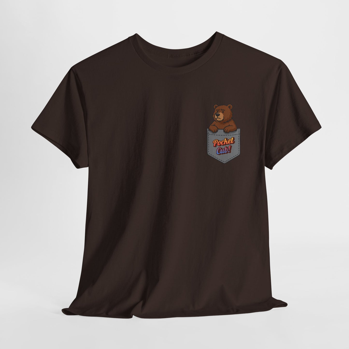 Pocket Cub T-Shirt | Gay Bear Pride Pocket Graphic Tee for Cubs & Bears