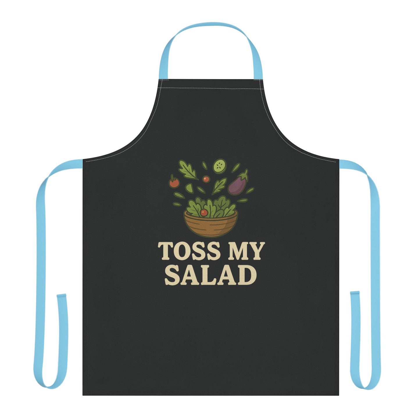 Toss My Salad Apron – Funny Bear Gay Kitchen BBQ Cooking Gift