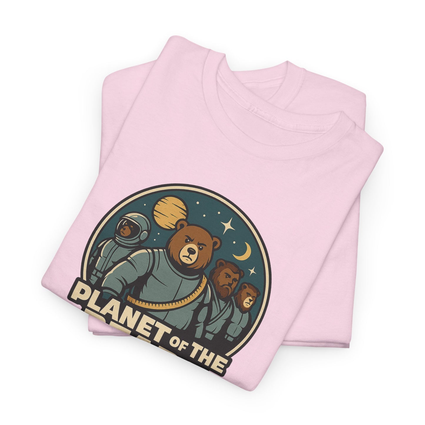 Planet of the Bears T-Shirt – Retro Sci-Fi Gay Bear Graphic Tee