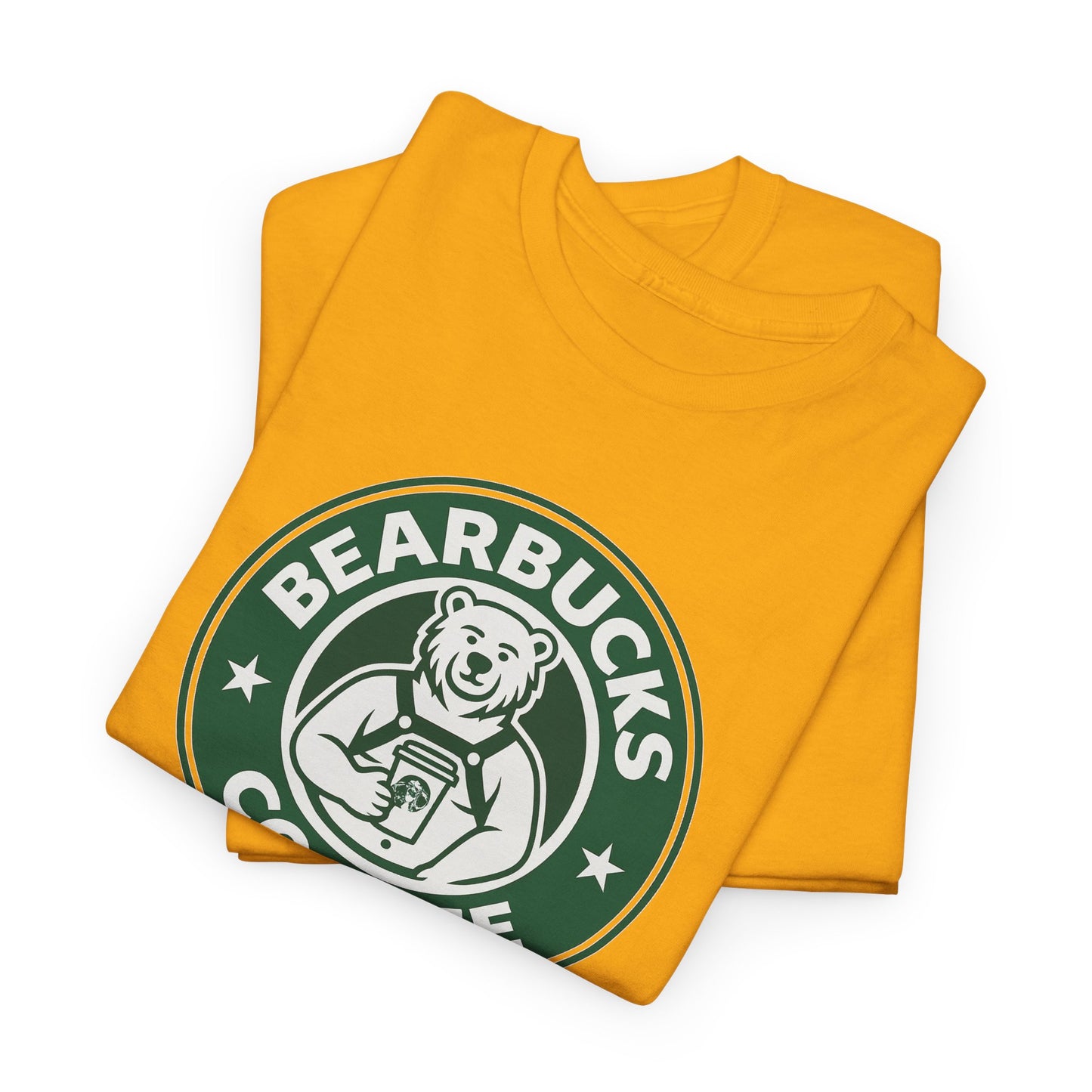 Bearbucks Coffee T-Shirt – Funny Gay Bear Starbucks Parody Tee