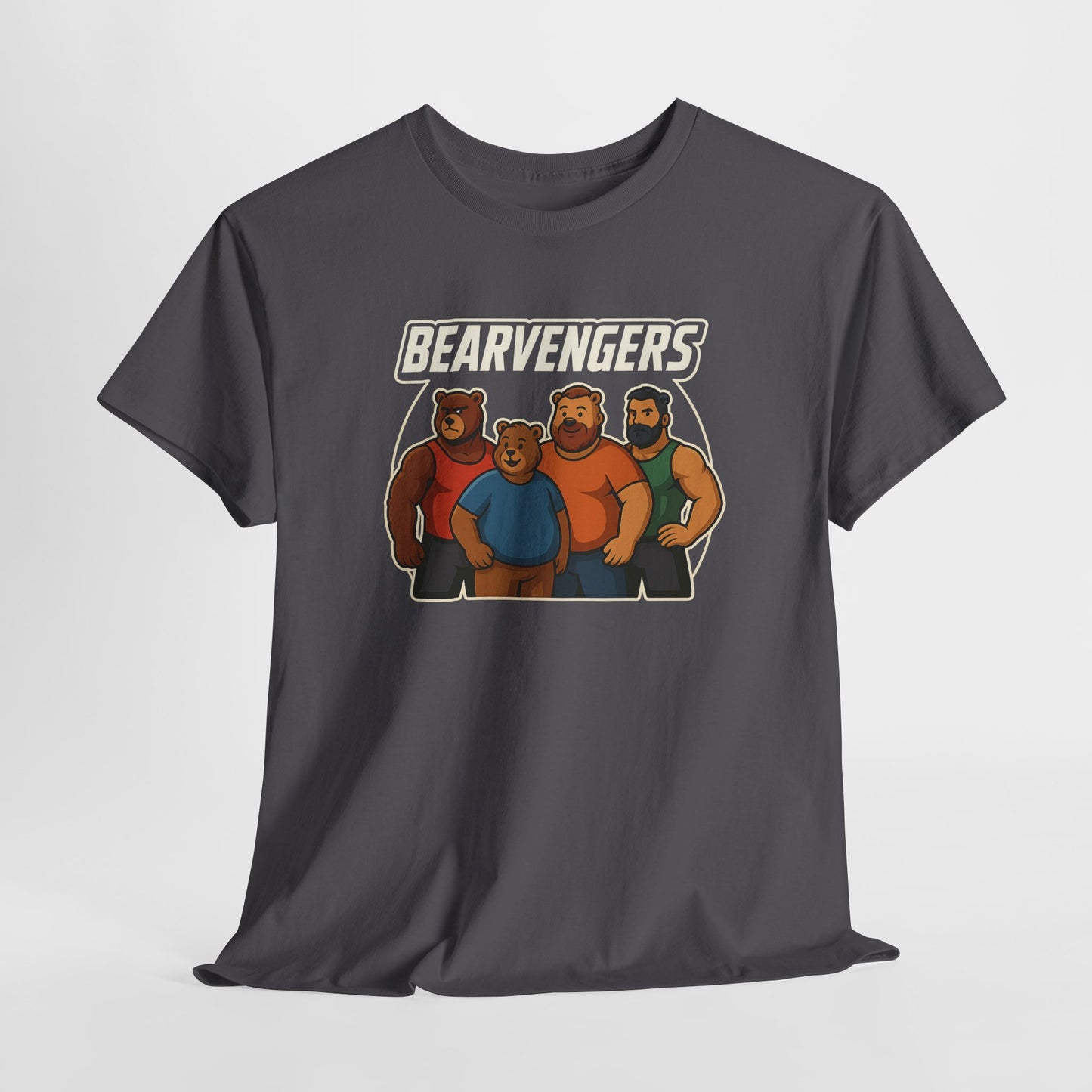 Bearvengers T-Shirt – Comic Style Gay Bear Superhero Tee