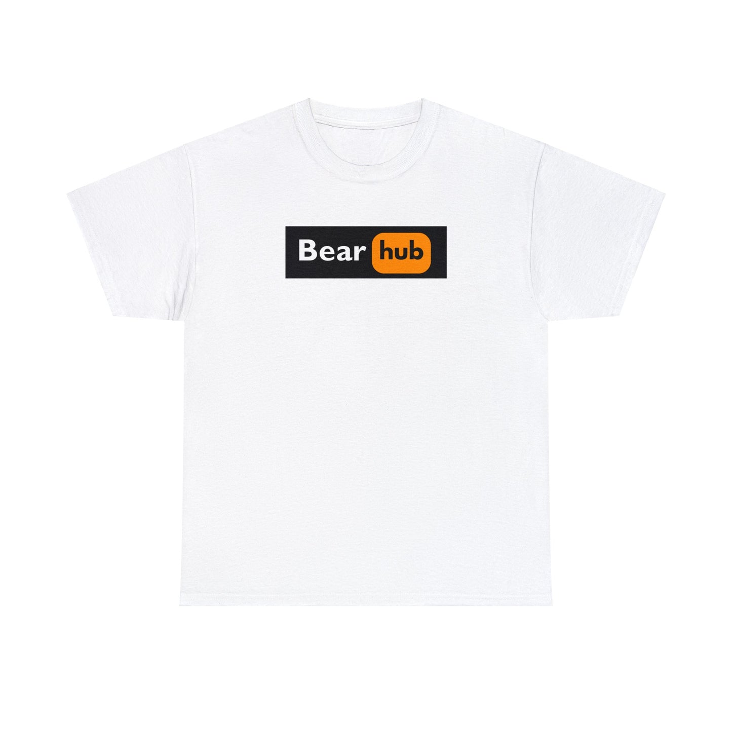 Gay Bear Hub Pride T-Shirt. Gay Pride Parody Porn Hub Tee. Awesome Gay Bear Shirt for Bear Events or Pride Parties. Great LGBTQ gift.