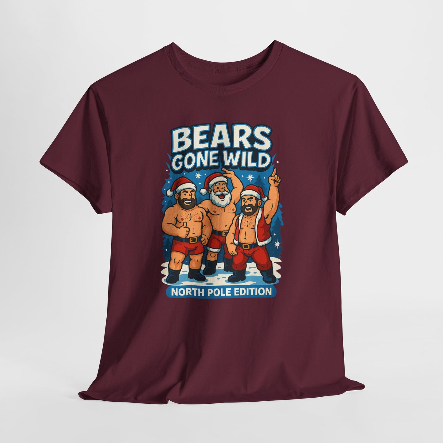 Bears Gone Wild Unisex Heavy Cotton Tee