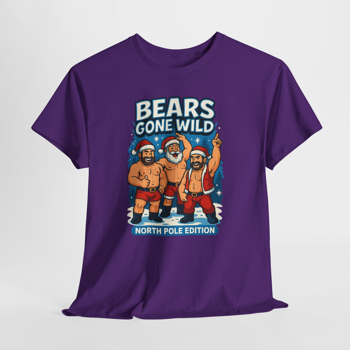Bears Gone Wild Unisex Heavy Cotton Tee