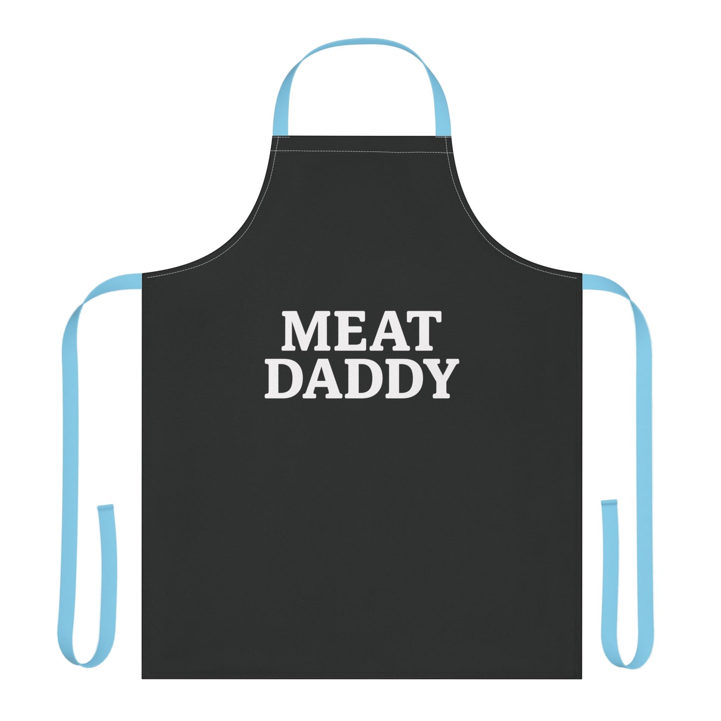 Meat Daddy Apron – Funny Gay Bear BBQ Apron, Chubby Daddy Cooking Gift, Pride Kitchen Grilling Gear