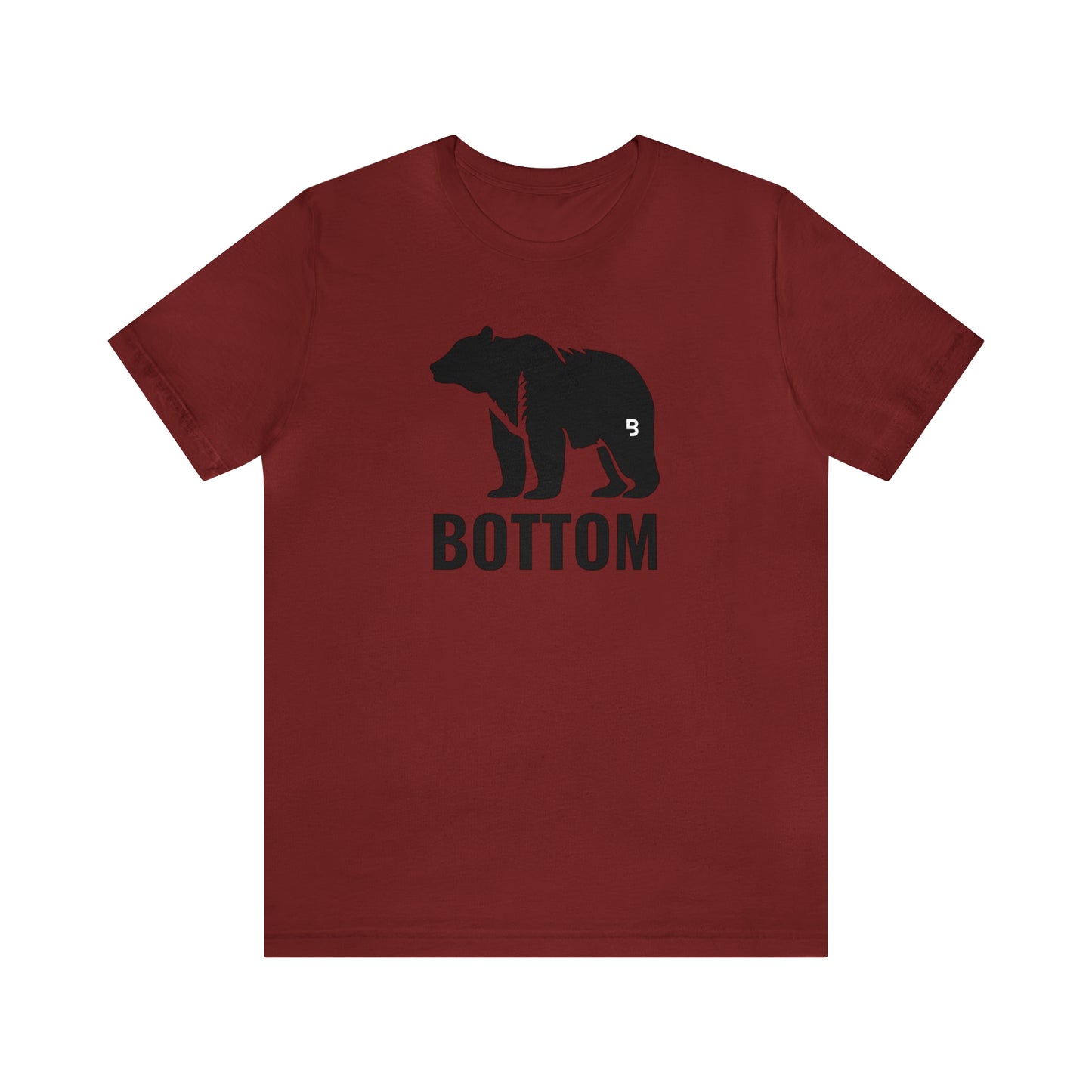 Bottom - Gay Bear T-Shirt. Gay Pride Role Shirt. Bear Pride Tee