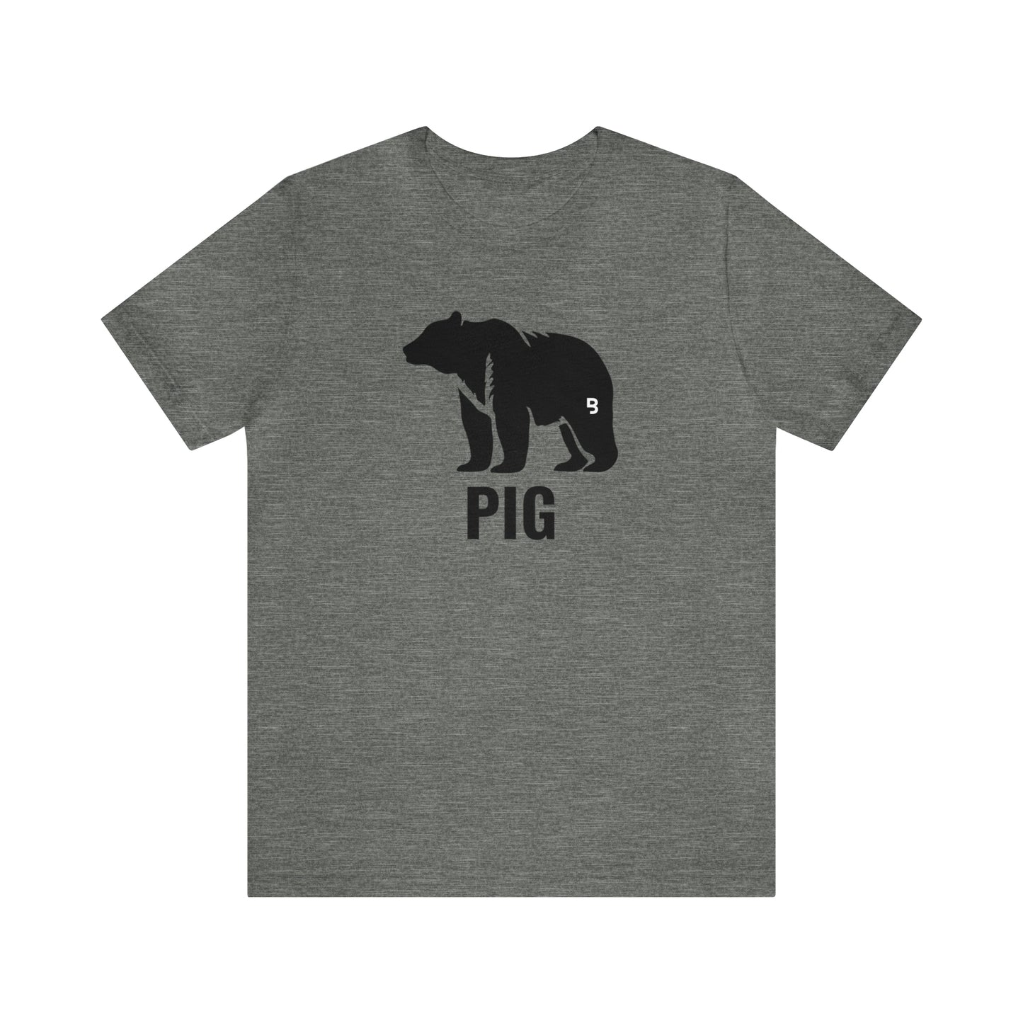 Pig - Gay Bear T-Shirt. Gay Pride Role Shirt. Bear Pride Tee