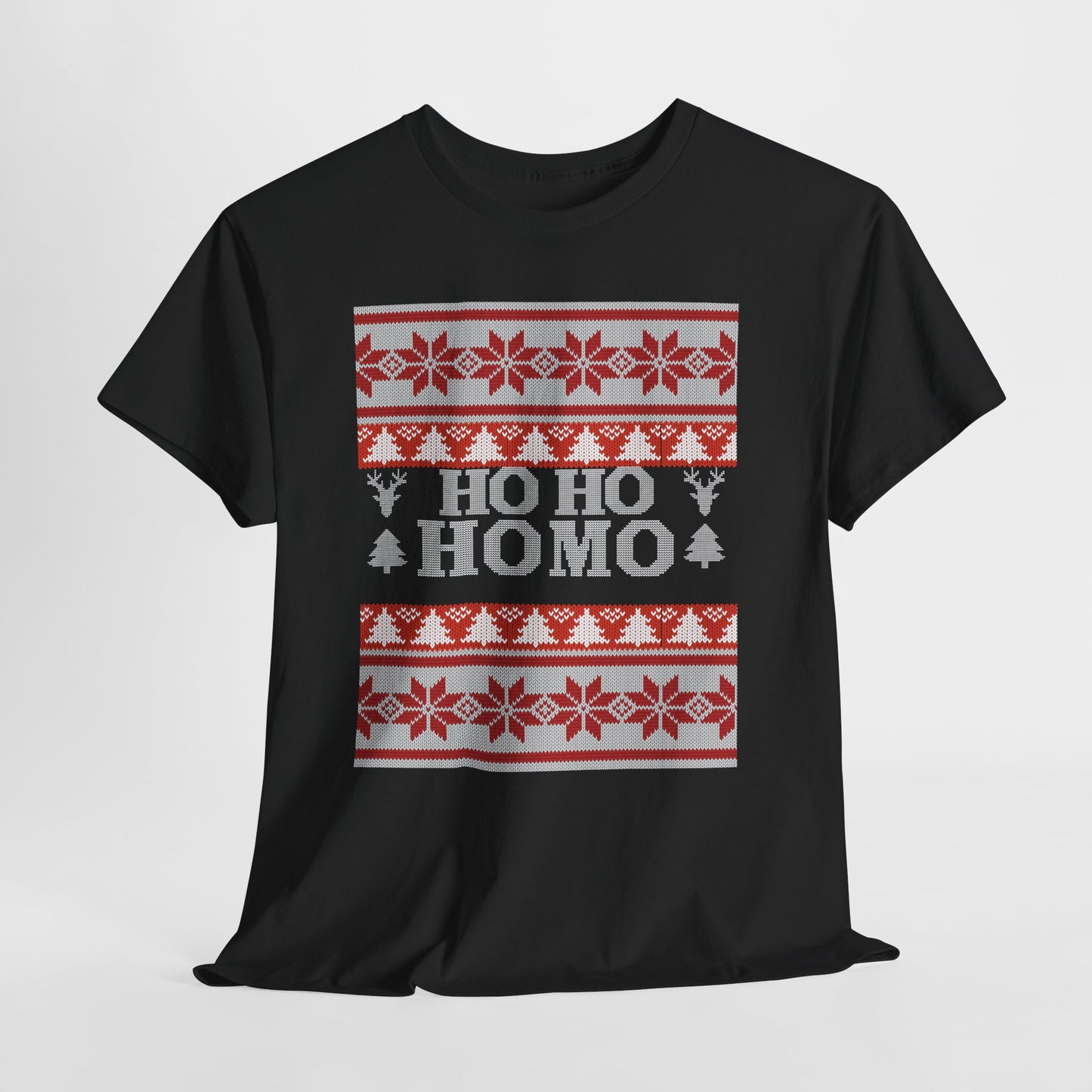 Funny Ho Ho HOMO Christmas Tee