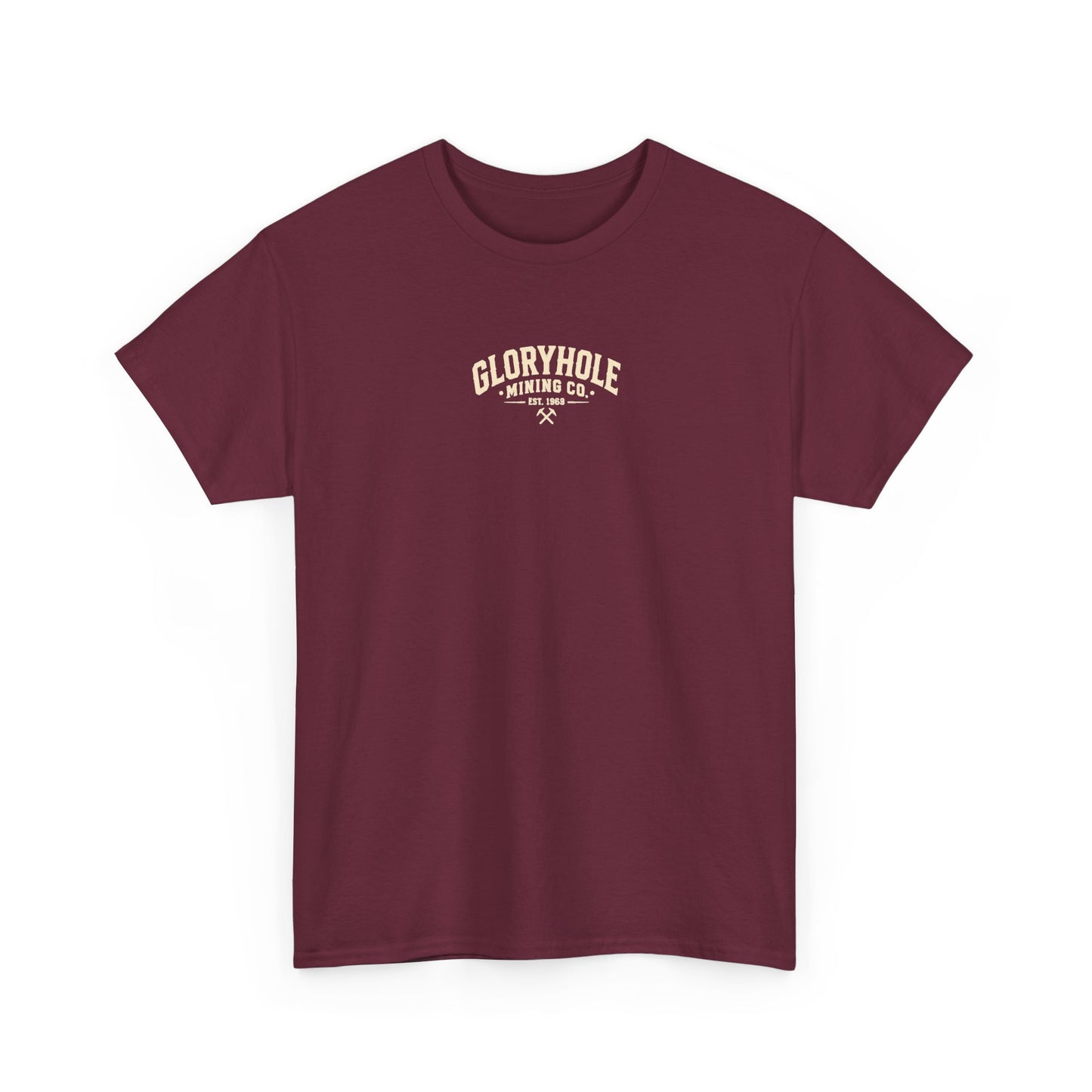 Gloryhole Mining Co. – Dig Deep, Work Hard | Vintage Bear T-Shirt