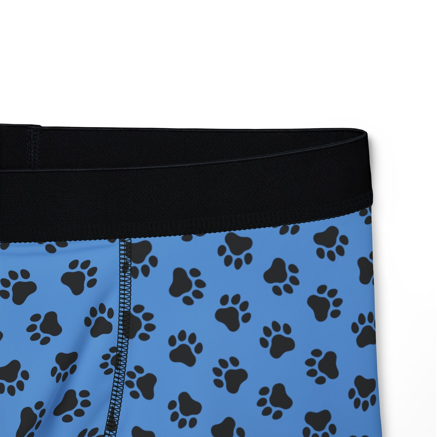 Blue & Bear Paw Print Boxer Briefs – Bold & Comfortable Men’s Underwear