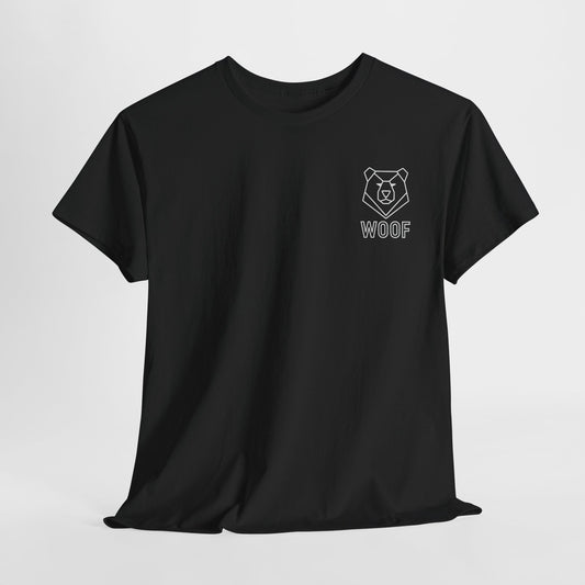 Geometric Bear Head T-Shirt – Minimalist Modern Streetwear Tee