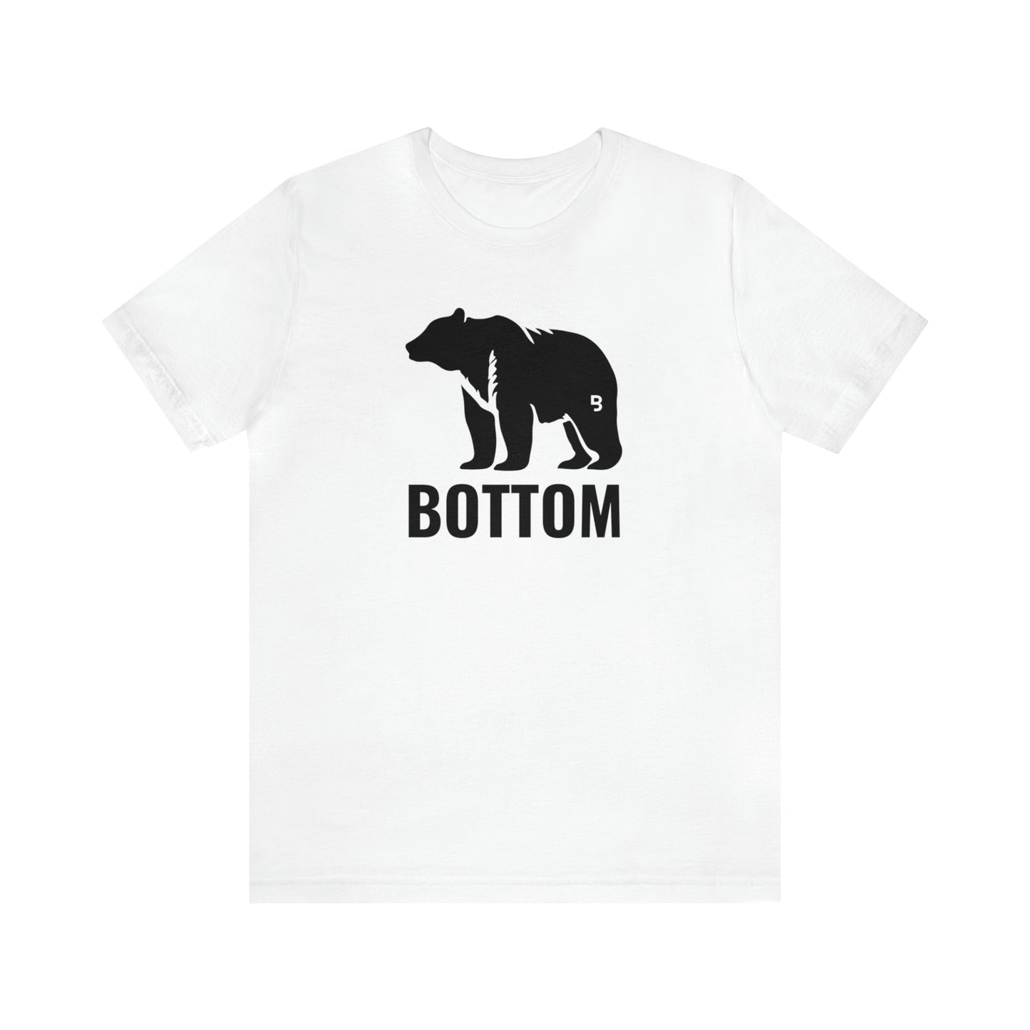 Bottom - Gay Bear T-Shirt. Gay Pride Role Shirt. Bear Pride Tee