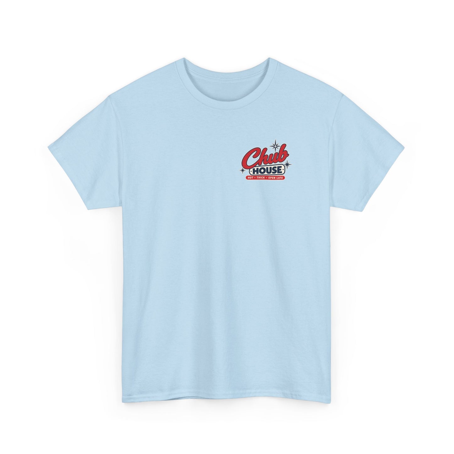 Chub House – Hot, Thick & Open Late | Retro Bear Diner T-Shirt
