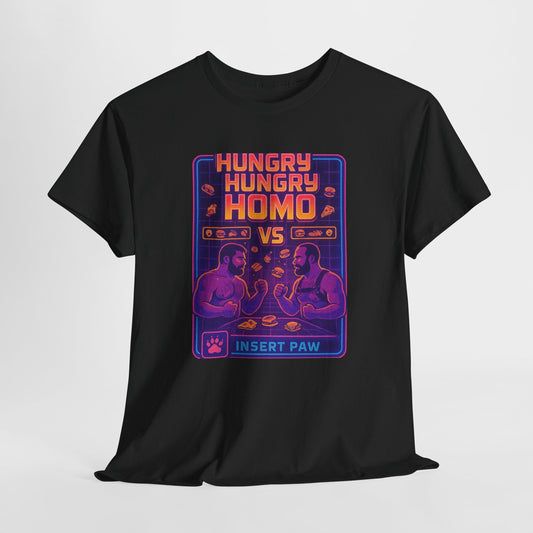 Hungry Hungry Homo Retro Arcade T-Shirt