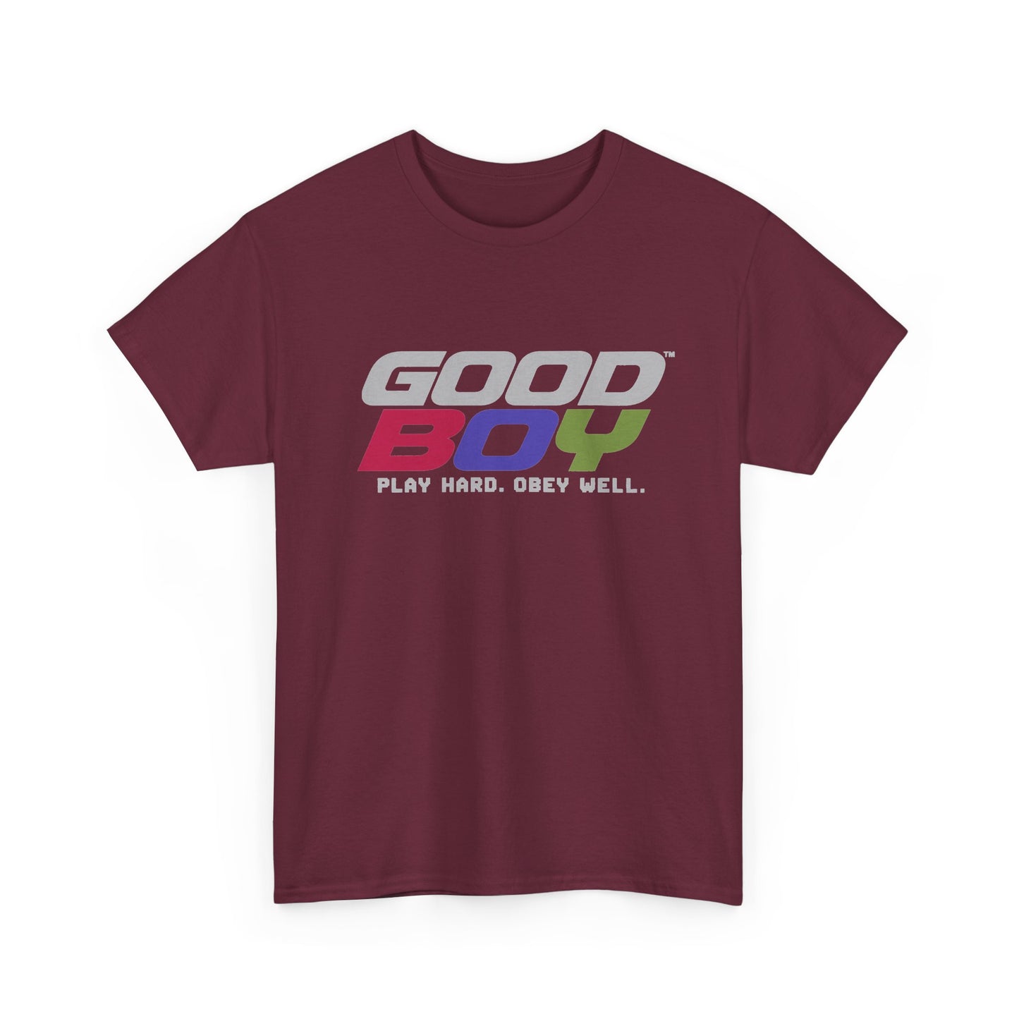 GOOD BOY – Play Hard. Obey Well. | Retro Gay T-Shirt