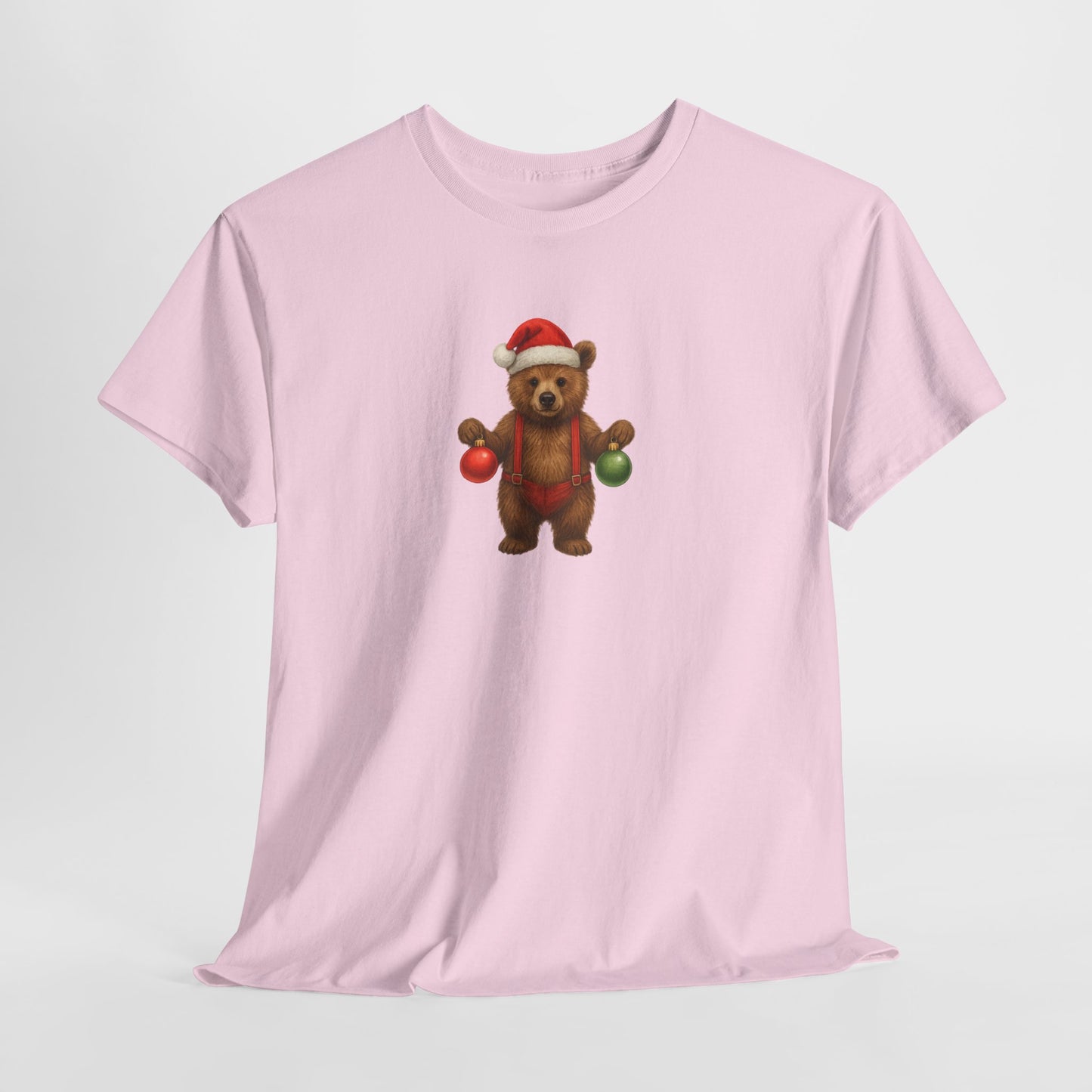 Festive Bear Ornament Tee – Holiday Cheer Edition