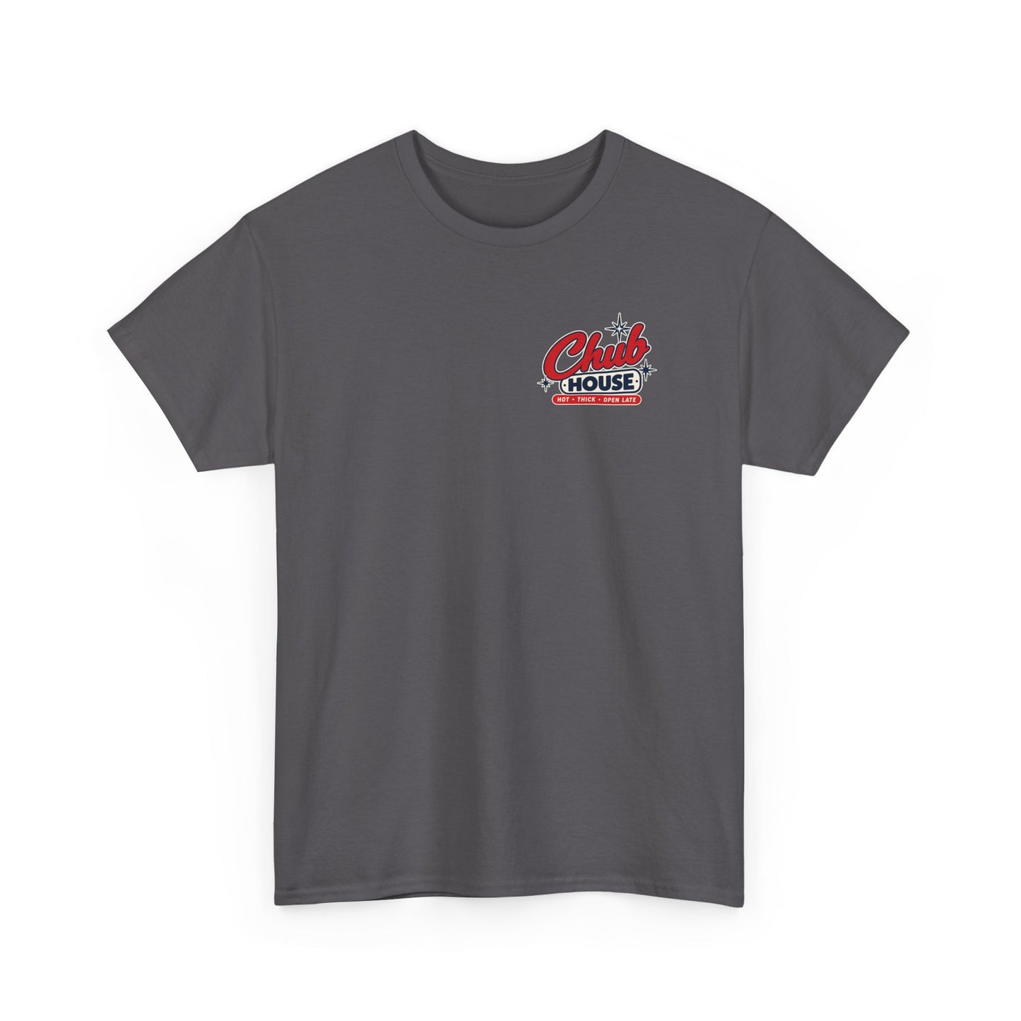 Chub House – Hot, Thick & Open Late | Retro Bear Diner T-Shirt