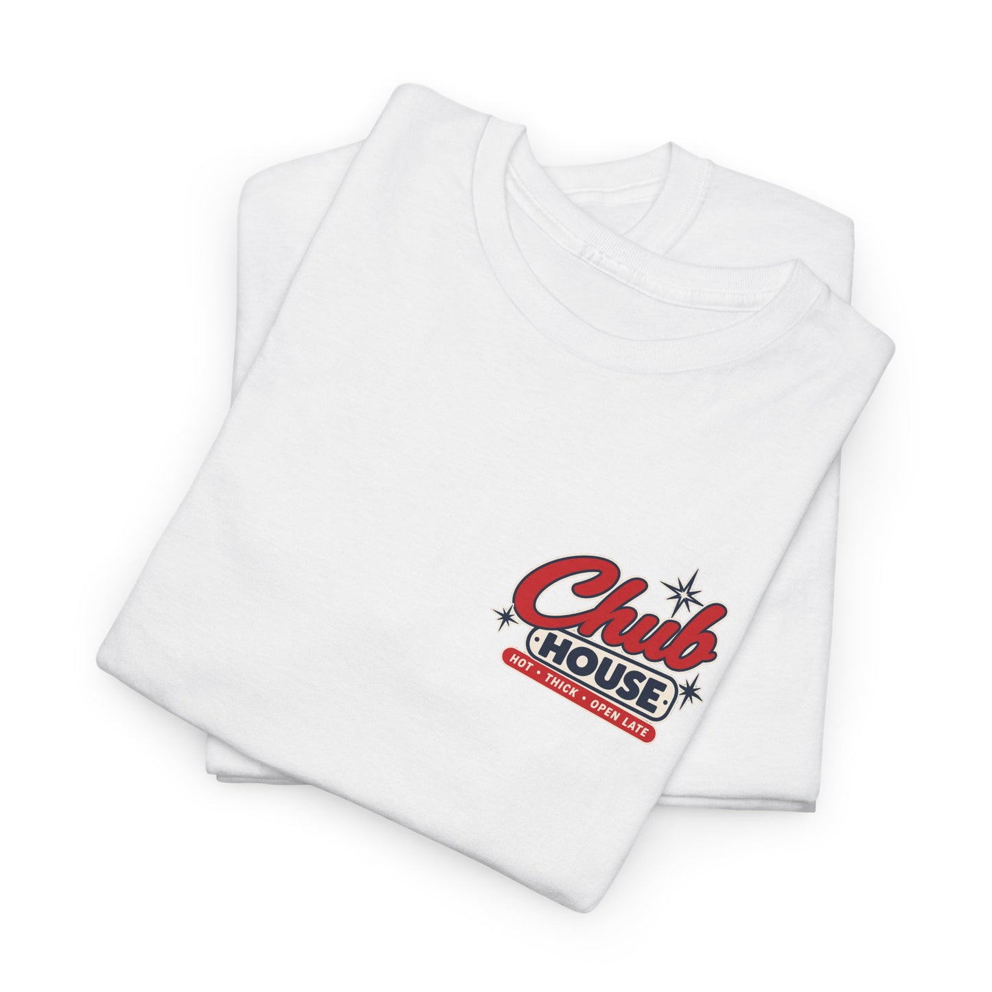 Chub House – Hot, Thick & Open Late | Retro Bear Diner T-Shirt