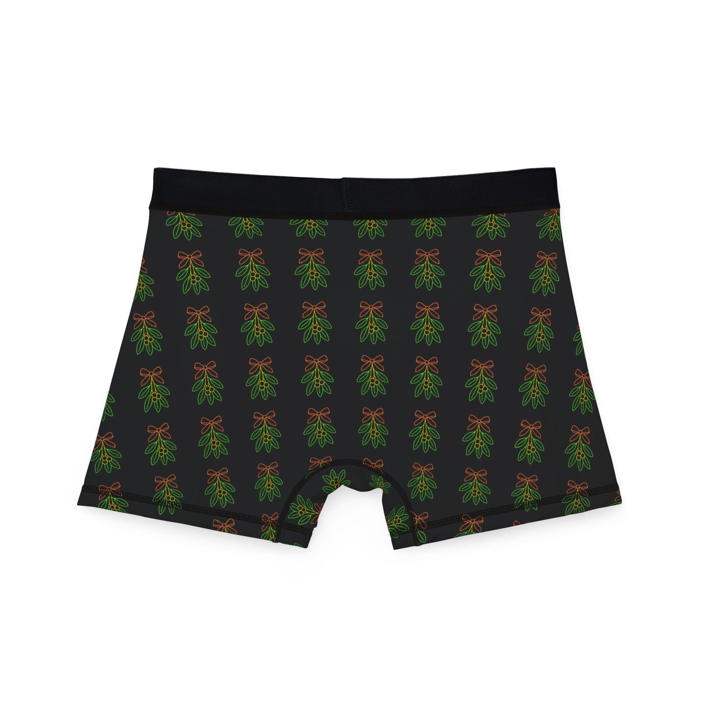 Under the Mistletoe Boxer Briefs – Neon Holiday Edition