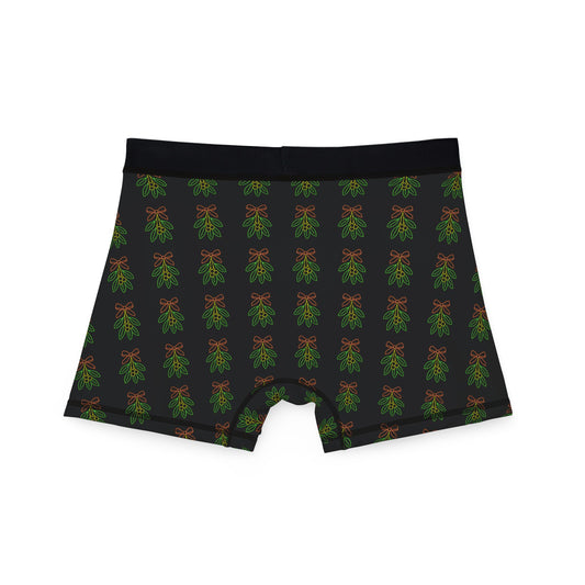 Under the Mistletoe Boxer Briefs – Neon Holiday Edition