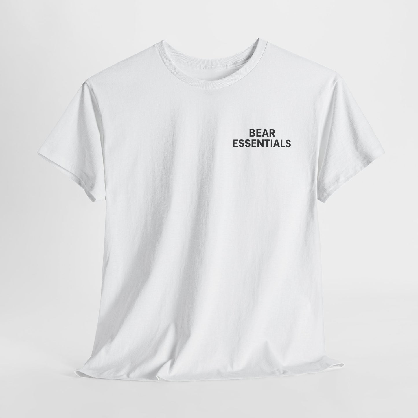 Bear Essentials T-Shirt | Gay Bear Pride Tee | LGBTQ+ Casual Streetwear